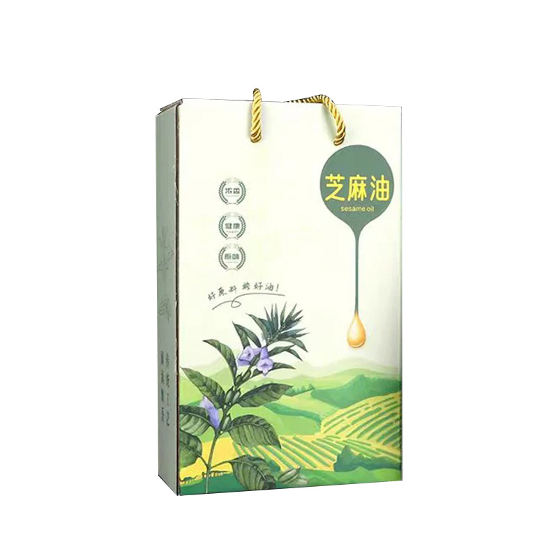 核桃油花生油菜籽油包裝盒